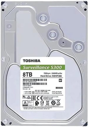 Toshiba S300 3.5 Inch Surveillance Sata Hard Drive Disk
